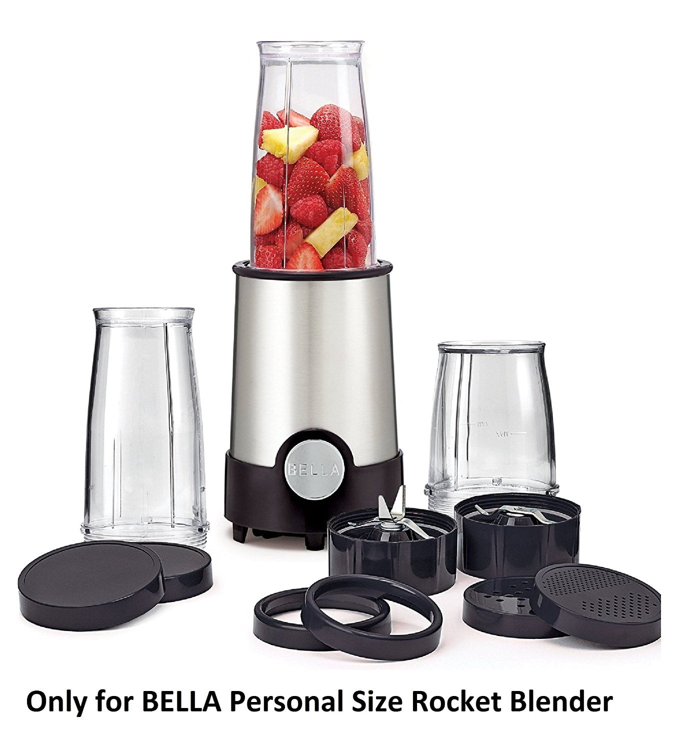 Bella Rocket Blender Tall Blending Cup Replacement 13.5 Ounce.
