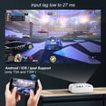 thumbnail image 4 of Everycom-miniproyector T3 para cine en casa, dispositivo de proyección portátil con pantalla LED, compatible con Android 1080, Smart Tv, 9,0 P, 4 of 4