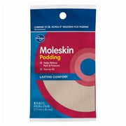 Pack of 2 - KR Super Adhesive Moleskin Padding 3 ct