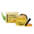 thumbnail image 3 of XWSHYW Máscaras La Mascarilla de Barro Facial con Vitamina C de Cúrcuma Limpia y Nutre Eficazmente La Piel Adecuada para Todo Tipo de Piel 100 G, 3 of 6