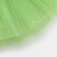 thumbnail image 5 of KHONTS Girl's Princess Dress up Tulle Tutu Skirt with Sparkling Sequins,Size 4-12 Years Light Green L, 5 of 6