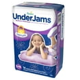 thumbnail image 4 of Pampers UnderJams Girls Bedtime Underwear, Size S/M, 14 count, 4 of 8