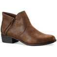 thumbnail image 3 of Sun + Stone Womens Adelinee Faux Leather Almond Toe Ankle Boots, 3 of 3