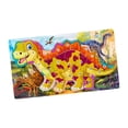 thumbnail image 2 of Rompecabezas de madera de dinosaurio del alfabeto para niños, rompecabezas de números inteligentes, habilidades s finas, juguete Montessori, alf amarillo, 2 of 8