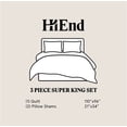 thumbnail image 7 of HiEnd Accents Rebecca Reversible King Quilt Set, 7 of 7