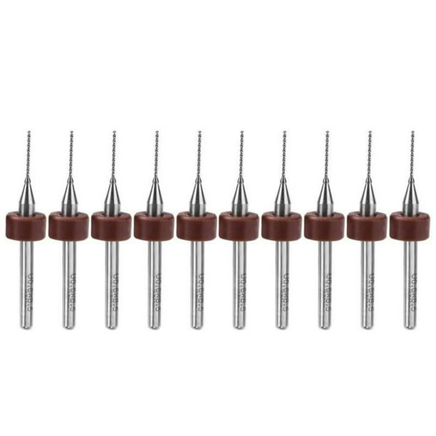 10pcs Circuit Board PCB Drill Bits Kit Carbide Tungsten Steel Drill Bit