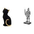 thumbnail image 1 of Figura de escritorio,Estatua de gato,linda estantería,escritorio,decoración del hogar,Figura de escritorio,Estatua de caballero,arte,artesanía,coleccionable,escritorio,oficina,Figura, 1 of 8