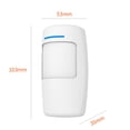 thumbnail image 2 of WiFi PIR Motion Sensor Wireless Passive Infrared Detector Burglar Alarm Sensor APP Control Smart Home System , suitable for home security, indoor monitoring, baby care, pet watching & remote survei..., 2 of 6
