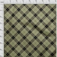 thumbnail image 3 of oneOone Silk Tabby Fabric Tartan Check Print Fabric By Yard 42 Inch Wide, 3 of 4