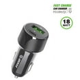 thumbnail image 2 of For Samsung Galaxy A15 5G S156V 18W Car Charger PD + 2.4A USB with 4ft C to C cable, 2 of 6