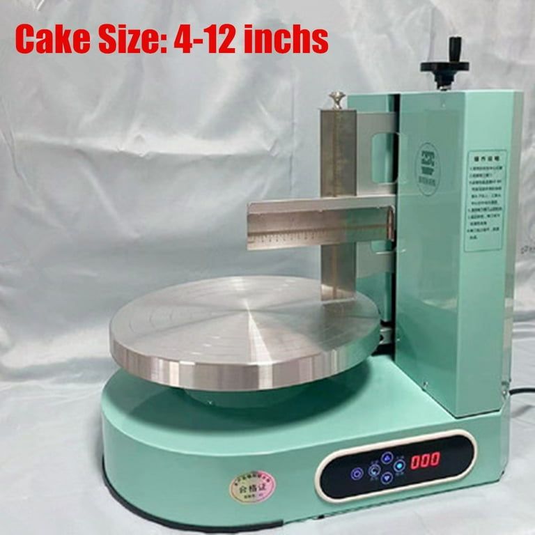 Birthday Cake Cream Smooth Coating Decoration Machine Cake Butter Cream  Spreading Machine Cake Bread Cream Jam Spreader,White
