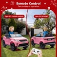 thumbnail image 6 of 12V Kids Ride On Toys Electric Car with Remote Control, Dual Drive Battery Powered Vehicle with Music, Lights, and Safety Belt for Boys and Girls, 6 of 6