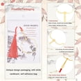 thumbnail image 3 of 6Pcs Fan Bookmark with Tassel Vintage Chinese Bookmark Decorative Page Markers Ancient Hand Fan Book Marker Metal Label for Readers Writers Students Book Lovers, 3 of 7