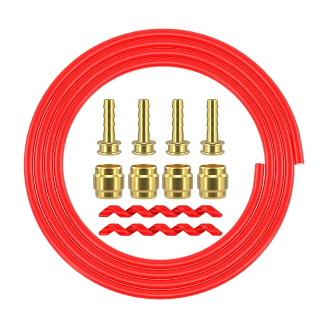 jinwen Brake Olive Brass Connecting Insert Red