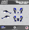 Blue, variant on Kalair GFX Graphics Kit for Honda ATV TRX 400EX (2005-2007) Shred Series