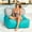 Aruba Blue, variant on Jaxx Bean Bags Jaxx Tybee Sunbrella Bean Bag Patio Chair Tangerine