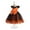 Orange, variant on Riecok Little Girl Dress Princess Sleeveless Sequin Ruffle A Line Princess Dresses Halloween Birthday Party Kid Patchwork Tulle Skirt Formal Gown Dresses Green 8 Years