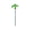 Green, variant on THOPBPRK Spiral Ground Anchor with Rotating Handle for Camping Tents and Beach Umbrellas Heavy Duty Outdoor Stakes for Canopy Tie Downs and Gardening Support Accessories, Saffron