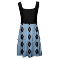 thumbnail image 4 of WILLBEST Vestido Floreado Para Mujer 2025 Vestido De Chaleco Holgado Con Cuello Redondo Sin Mangas Y Estampado De Patchwork, 4 of 4