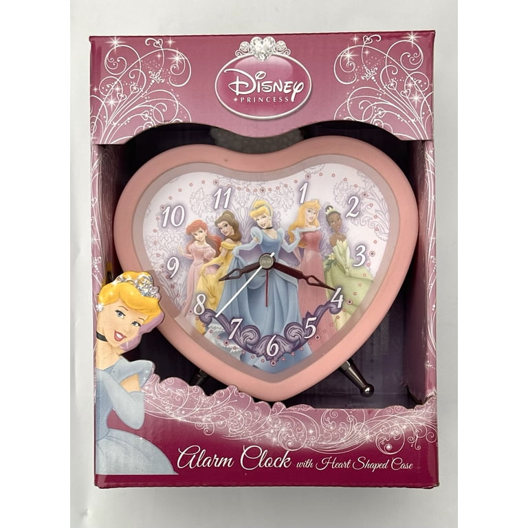Lovely Heart-Shape Princess Alarm Clock - Walmart.com