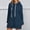 #0026-Navy, variant on Uoodti Long Sweatshirts for Women Half Zip Gift Oversized Sweatshirts Fleece Raglan Long Pullover Fall Fashion Outfits