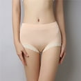 thumbnail image 2 of ICHUANYI Women's Large Underwear Medium High Waist Middle-Aged Underwear New Year Fashion, 2 of 5