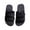 Black, variant on Utoimkio Flat Sandals for Women Under $10 Outdoor Men's Women's Casual Beach Slippers Flat Heel Shoes