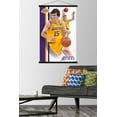 thumbnail image 2 of NBA Los Angeles Lakers - Austin Reaves 24 Wall Poster with Magnetic Frame, 22.375" x 34", 2 of 5