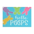 thumbnail image 3 of Binwennn Chalk Paper Table Dining Table Set Easter Placemats Cute Rabbit Eggs Flowers Placemats Holiday Decoration Beautiful, 3 of 7