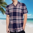 thumbnail image 5 of High Quality Hawaiian Shirts for Men Short Sleeve Aloha Beach Shirt Floral Summer Casual Button Down Shirts Blouses J6OBKV, 5 of 7