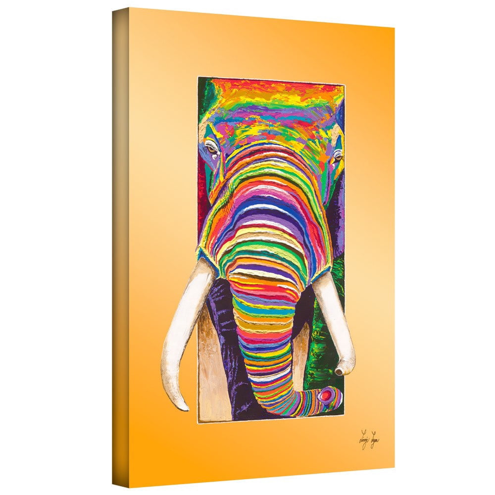 ArtWall Linzi Lynn "Breaking Through" Gallery-wrapped Canvas