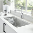 thumbnail image 4 of Quatrus R0 32" Single Bowl Undermount Stainless Steel Kitchen Sink, 4 of 5