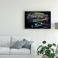 thumbnail image 3 of Trademark Fine Art 'Diners and Cars II' Canvas Art by Helen Flint, 3 of 4