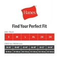 thumbnail image 4 of Hanes Men's Super Crew Neck T-Shirt Undershirts, 100% Comfortsoft Cotton - White, L Pack of 10, 4 of 5