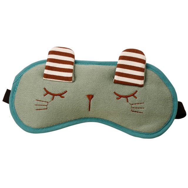 Coofit Eye Mask Rabbit Cute Fun Sleeping Blindfold Sleep Mask Eye Cover with Ice Pack
