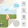 thumbnail image 3 of Yayeee Bath Rugs for Bathroom Floor Set of 2 Non Slip Fluffy Soft Absorbent Mat, Light Black Martini, 3 of 7