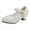 White, variant on REDARER Girls Sparkly Dance Shoes for School and Activities,7-8 Years