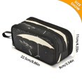thumbnail image 3 of ALAZA Cat with Umbrella Pencil Case Bag 3 Compartment Pen Pouch Large Storage Holder Box Organizer, 3 of 8