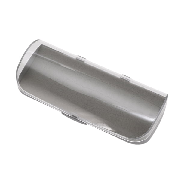 Estuche para gafas portátil Simple Bargains 6.18"x2.56"x1.38" Gris