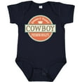 thumbnail image 3 of Inktastic Cowboy Vintage Logo Boys Baby Bodysuit, 3 of 5