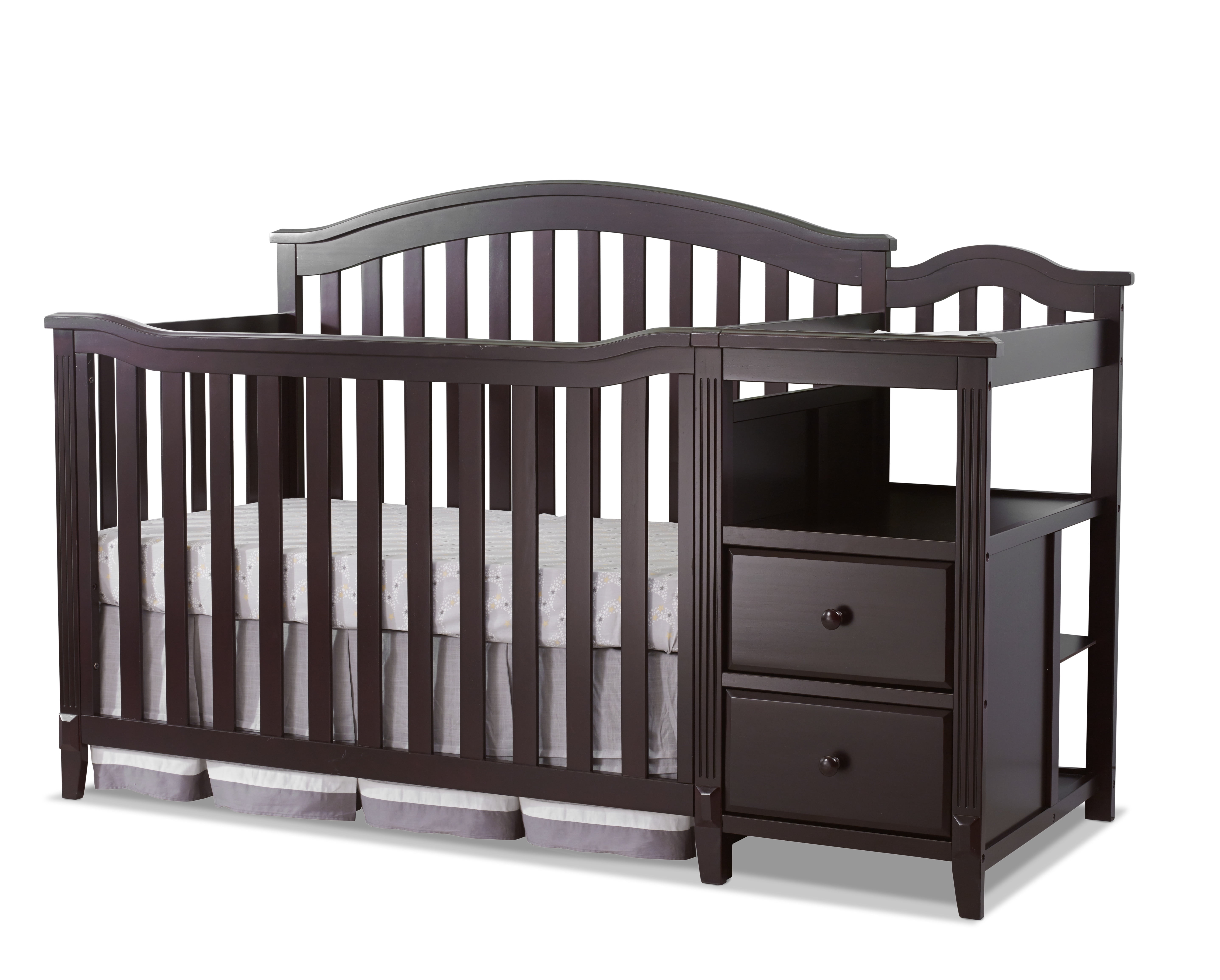 sorelle crib with changing table
