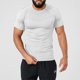 thumbnail image 1 of pstuiky camisetas para hombre, Camiseta deportiva informal de manga corta con cuello redondo y color liso para hombre camisas casuales para hombre l, 1 of 6