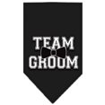 thumbnail image 2 of Team Groom Screen Print Bandana Black Large, 2 of 2