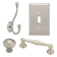 thumbnail image 5 of ((10-Pack) Palermo 3 or 3-3/4 in. (76 or 96mm) Satin Nickel Dual Mount Cabinet Pull P23117-SN-CP, 5 of 6
