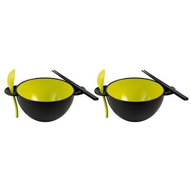 Ozeri Earth Ramen Bowl 6-Piece Set, Made from Plant-Derived and Other ...
