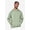 Pigment Oil Green, variant on Lane Seven LS16001 Unisex Urban Pullover Hooded Sweatshirt-OIL GREEN-2XL