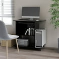thumbnail image 1 of vidaXL Computer Desk Black 80x50x75 cm Engineered Wood, 1 of 4