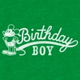 thumbnail image 2 of Men's Mickey & Friends Retro Birthday Boy  Graphic Tee Kelly Heather Medium, 2 of 3