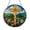 Acrylic 3.5 Inch, variant on Stained Glass Cross with Wildflowers Suncatcher Window Hanging, Peaceful Home Window Decor