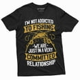 thumbnail image 3 of Men'S Funny Fishing T-Shirt Addicted To Fishing Gift Shirt Fisherman Shirt (3X-Large Grey), 3 of 6